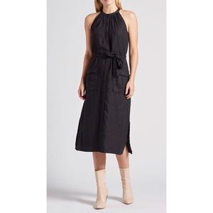Joie Edelie Linen Midi Dress